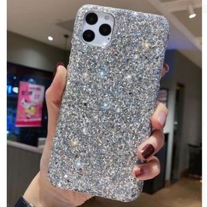 🔴2/$8 Silver glitter phone case